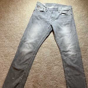 Polo Ralph Lauren Mens Gray Jeans 32x32 Unique Style